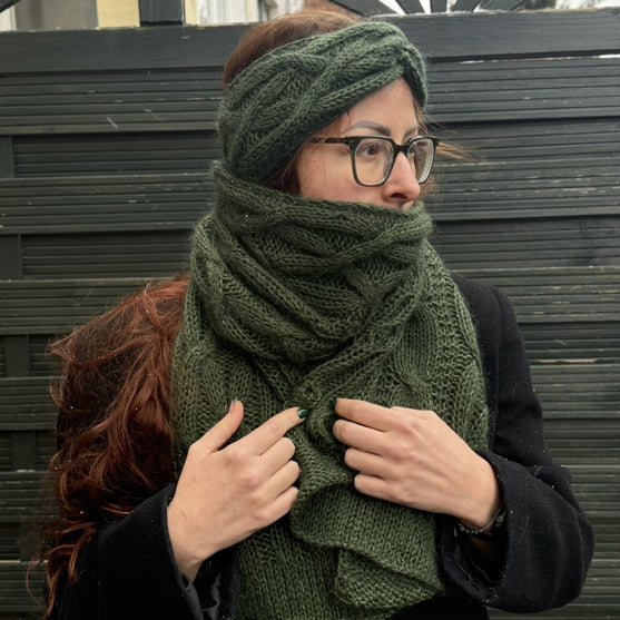 

Winter Touch - Scarf and Headband
4