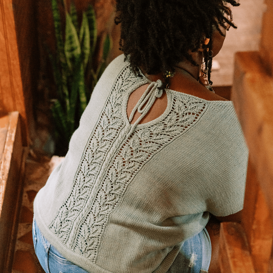 

Floreale Top - Shirt met Kanten Rug
2