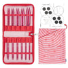 

Stellar verwisselbare rondbreinaaldenset Deluxe - Coral - Hobbii
1