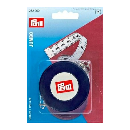Centimètre enrouleur - 300 cm - Prym
