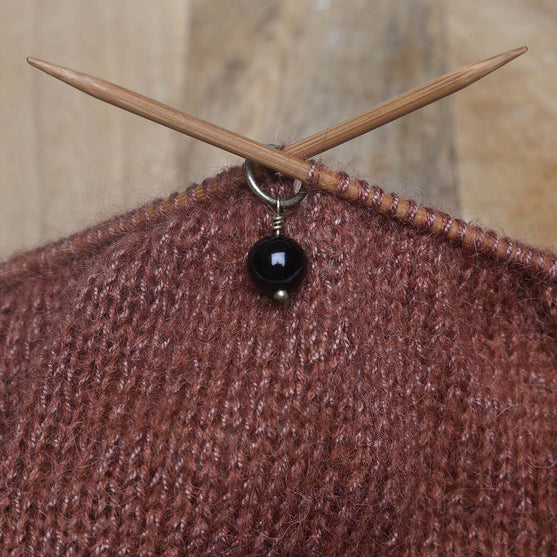 

Marqueurs de maille avec perles - Go Handmade
2