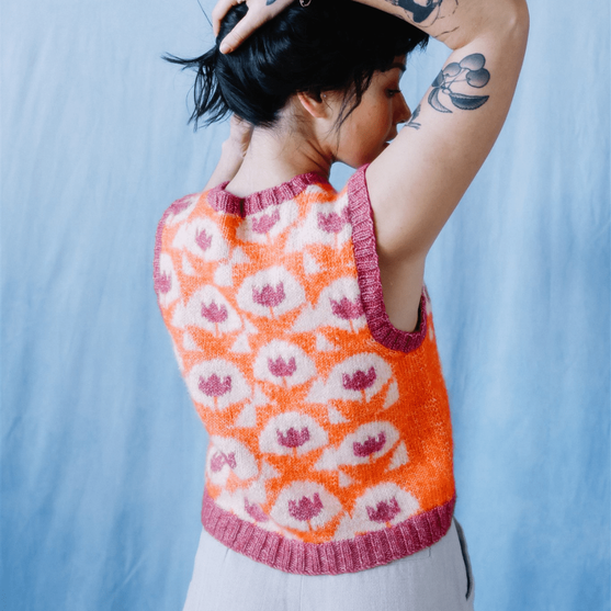

Quite Contrary - Pullover in Kleurwerk
2
