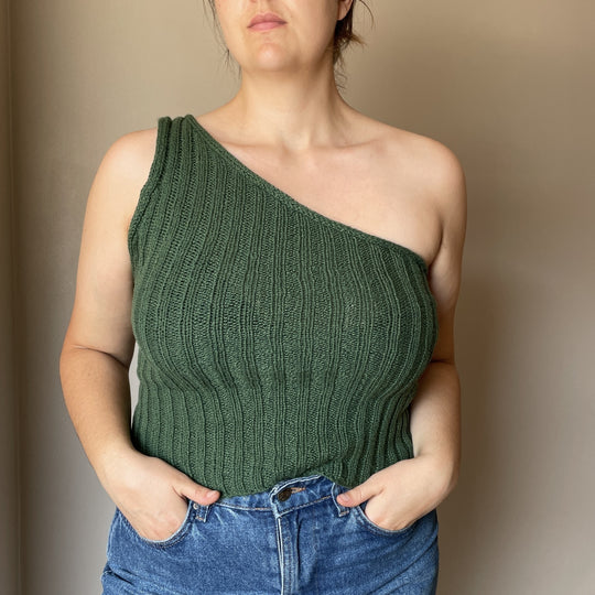 Easy One Shoulder Top - Topje