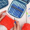 

Cosmo Haaknaaldenset - 9 maten - Indigo - Hobbii
9