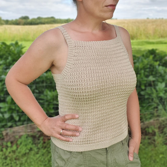 

Golden Glow Summer Top
1