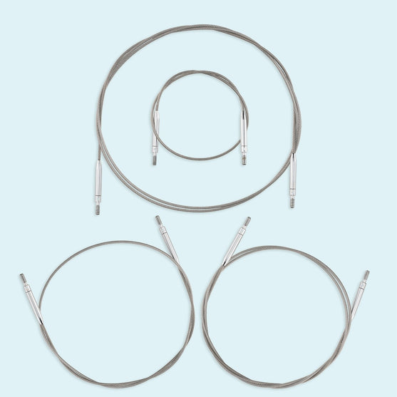 

Swivel Cable for Interchangeable Circular Needles  - Transparent - Hobbii
5