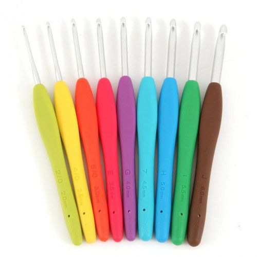 Amour Crochet Hook Set - 9 sizes - Clover