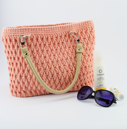 Ribbon Bag With Strap