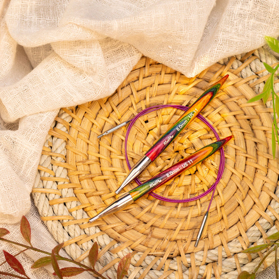 

Aiguilles circulaires interchangeables Symfonie 2 - KnitPro
4
