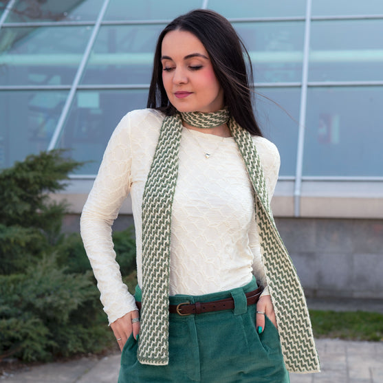 

Steppingstone - Skinny Scarf
1