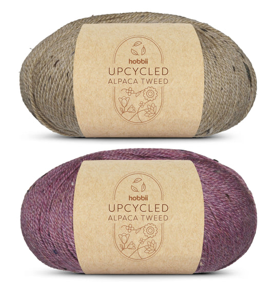 Upcycled Alpaca Tweed (Edition Limitée) - Upcycled