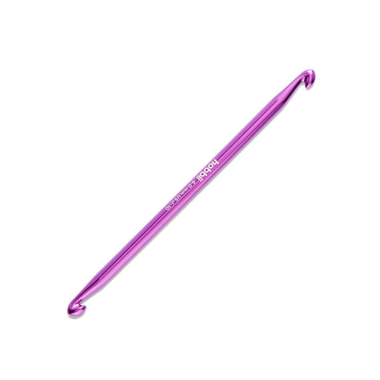 Doppelte tunesische Häkelnadel aus Alu – 14 cm - Hobbii
