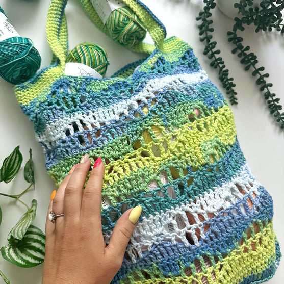 

Delicate Waves - Market Bag
2
