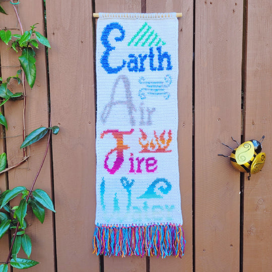 The Elements - Wall Hanging