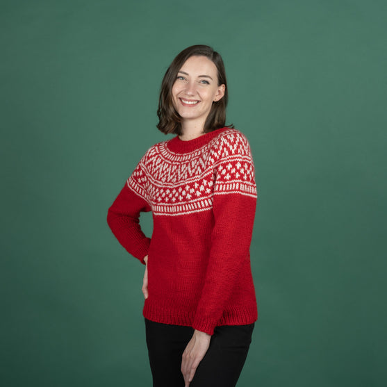 

Freya - Fair Isle Sweater
15