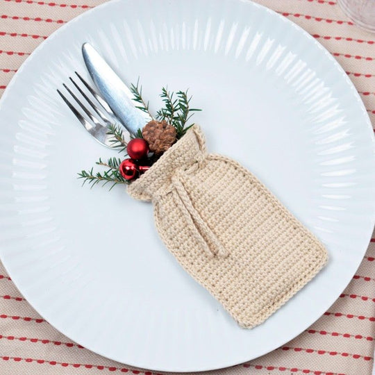 Christmas Cutlery Pouch