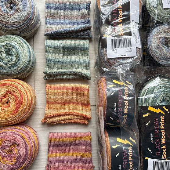 

Black Friday Sock Wool Print Color Pack (Limited Edition) - Hobbii
3