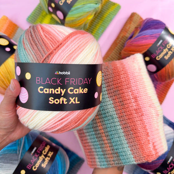 

Black Friday Candy Cake Soft XL (Édition limitée) - Hobbii
5