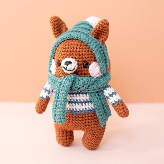 

Bruno Squirrel - Crochet Kit
2