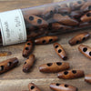 

Oblong Wooden Buttons - 35 mm (1.4 inches) - Go Handmade
7