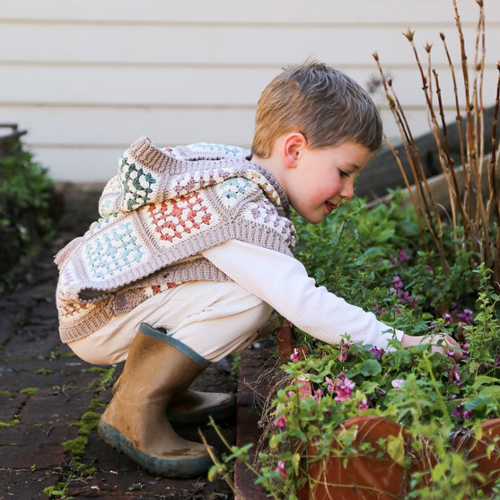 

Harvest Poncho - Child’s Poncho
2