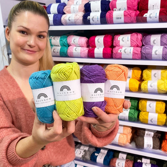 

Rainbow Cotton 8/8 Color Pack (1-14) - Hobbii
3
