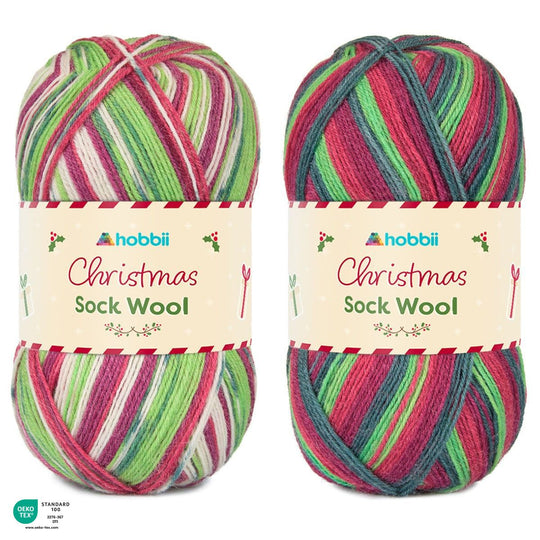 Christmas Sock Wool (Édition limitée) - Hobbii