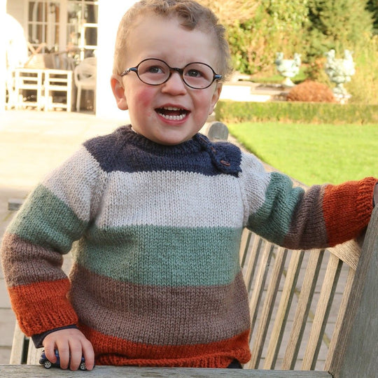 Paint Colorblock - Children’s Sweater