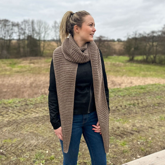 

Simple Big Scarf - Écharpe
2
