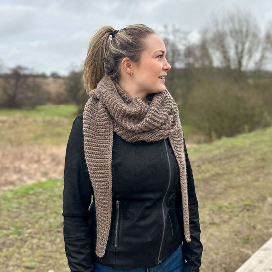 

Simple Big Scarf - Écharpe
3