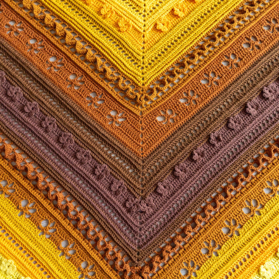 

Golden Harvest - Shawl
10