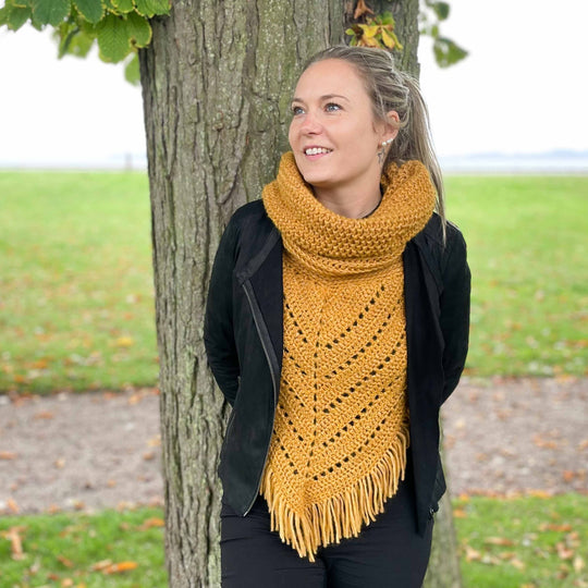 Diva - Écharpe avec col