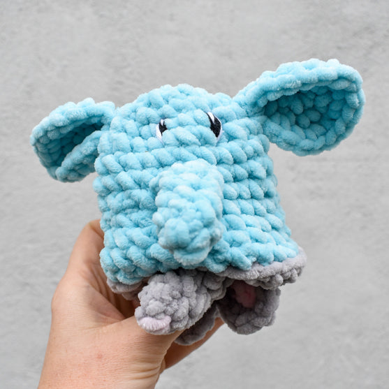 

Éléphant et souris - Peluche réversible
2