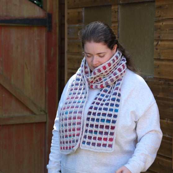 

Neon Grid - Écharpe
2