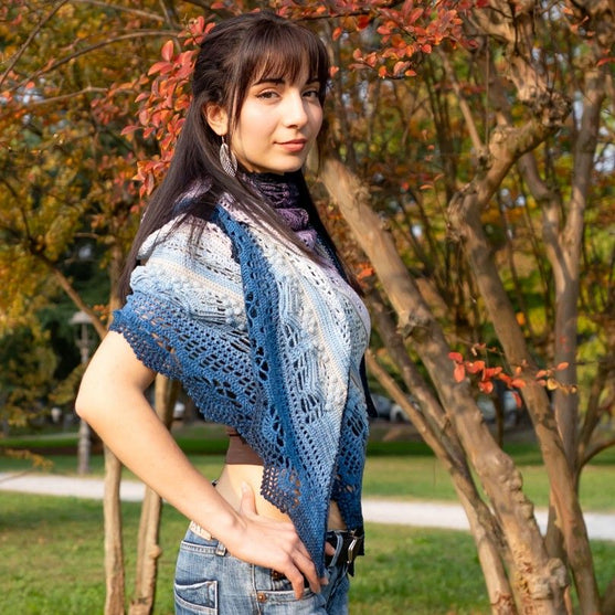 

Frozen Iris - Shawl
7