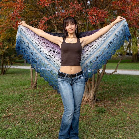 

Frozen Iris - Shawl
3