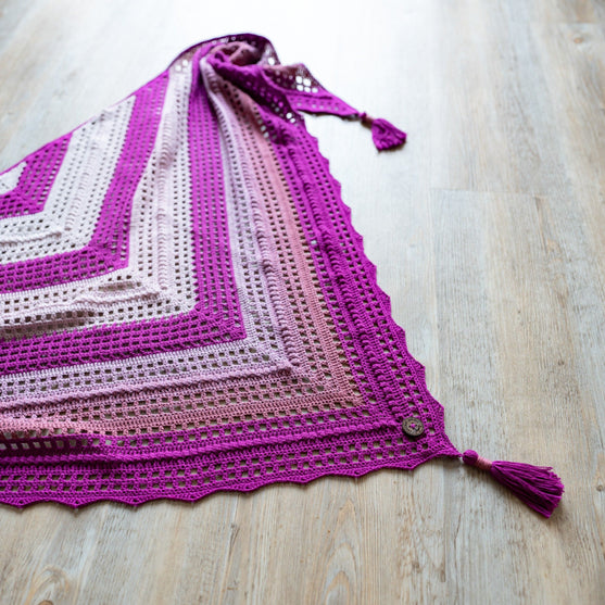 

Romantic Bloom - Shawl
6