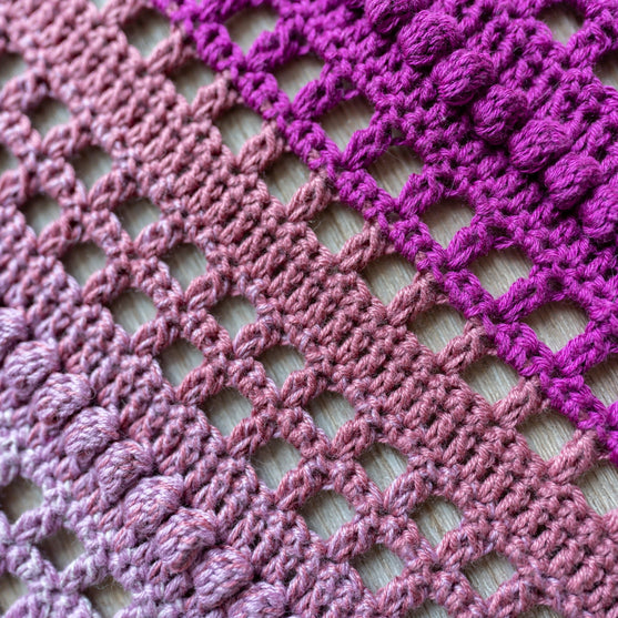 

Romantic Bloom - Shawl
9