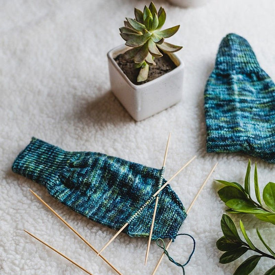 

Bamboo DPNs - KnitPro
4