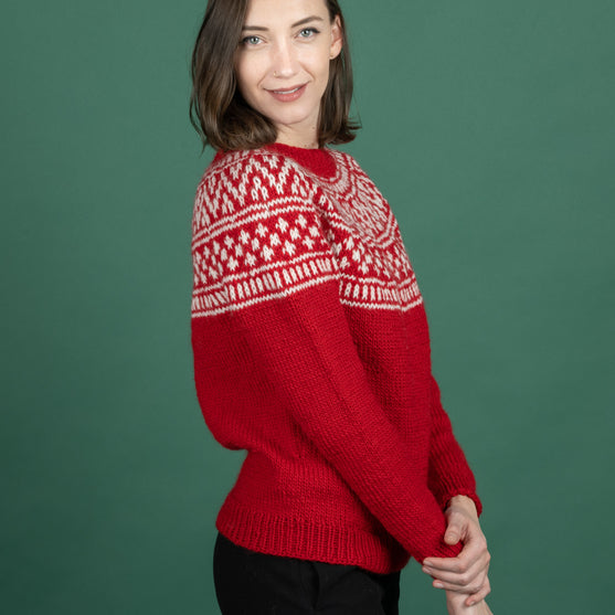 

Freya - Fair Isle Sweater
16