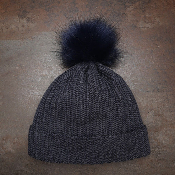 

Pom Pom - Dark Blue - Go Handmade
2