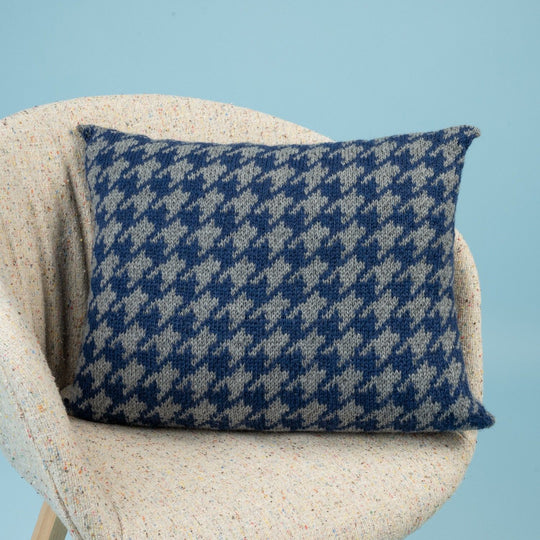 Island - Coussin pied-de-poule