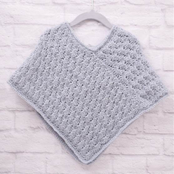 

Winter Shells Poncho - Child - Evergreen
2