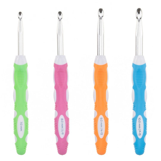 Set de crochets Duo Touch - 4 tailles différentes - Hobbii