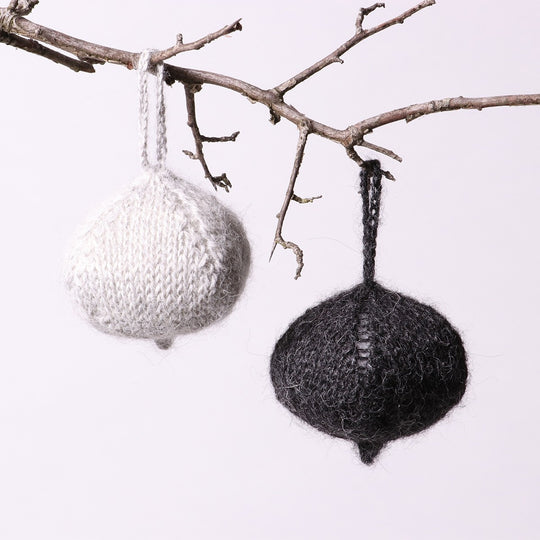 Platte Kerstballen