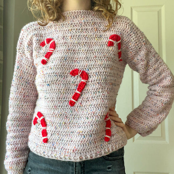 

Candy Canes - Sweater
4