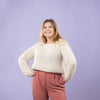 

Sif - Sweater in honeycomb brioche stitch
6