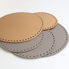 

Moss Stitch Manden met PU-leerbundel - universele
6