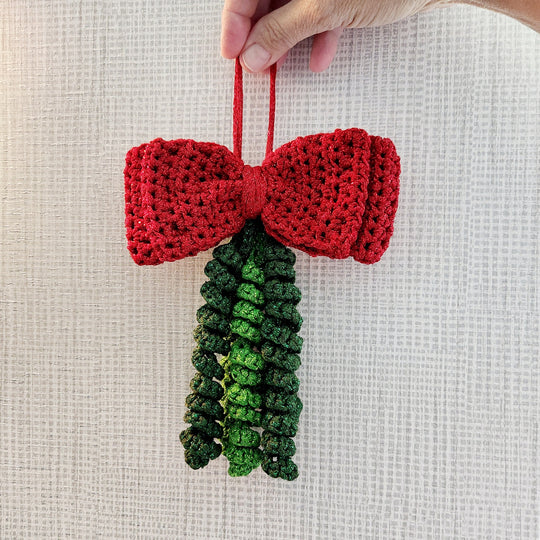 Sparkling Christmas Bow