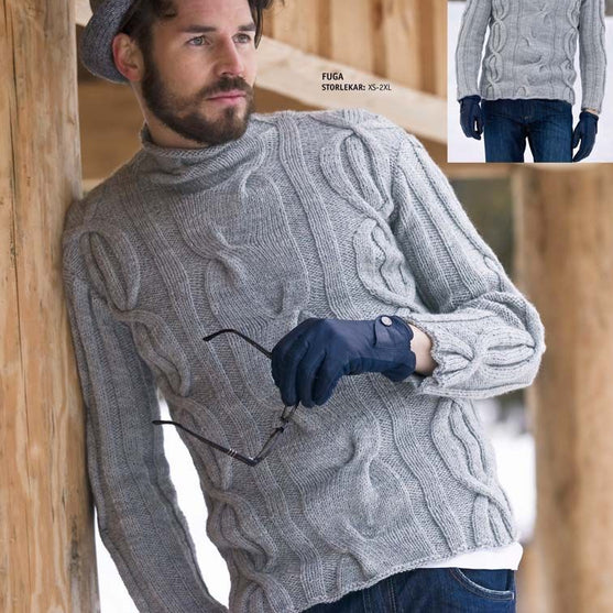 

91042 Herretrøje med Store Snoninger
1
